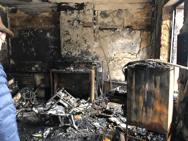 Un incendie près de chez vous - Votre courtier réagit !